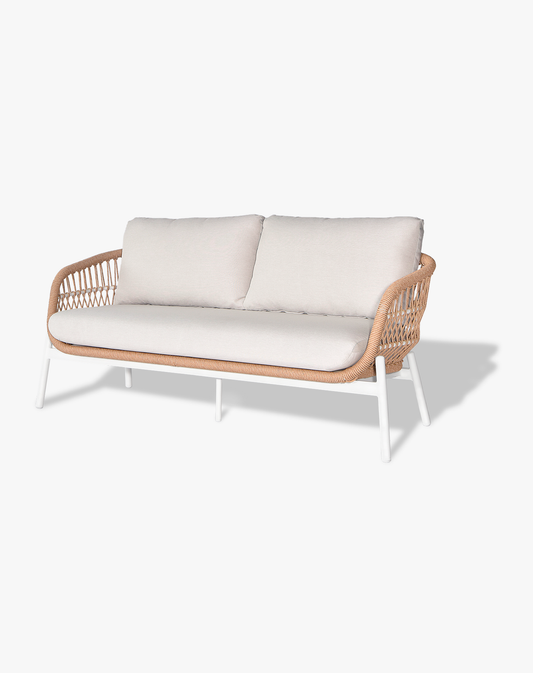 Sillón Bari Blanco 2 Plazas