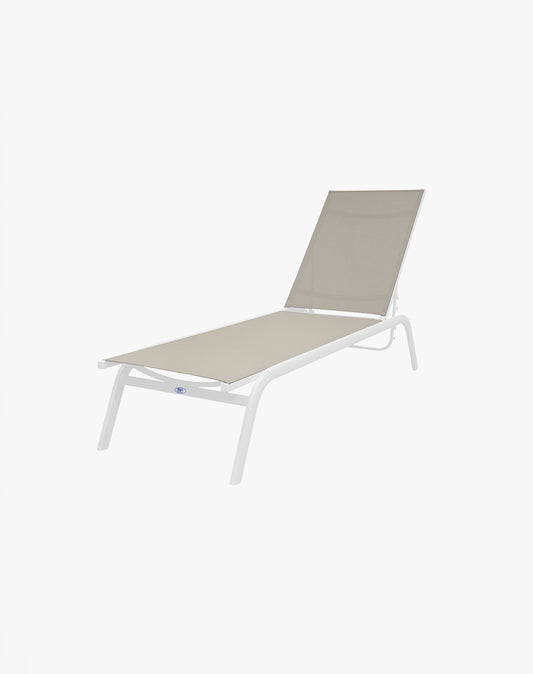 Camastro June Blanco con Khaki