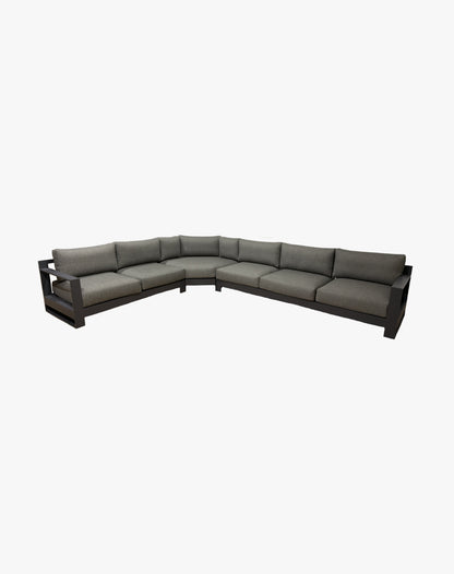 Sala Diamante Charcoal 3 Piezas