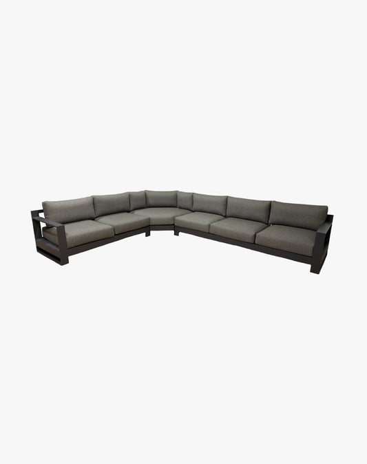 Sala Diamante Charcoal 3 Piezas