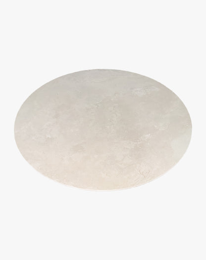 Mesa Lateral Sol Beige Redonda