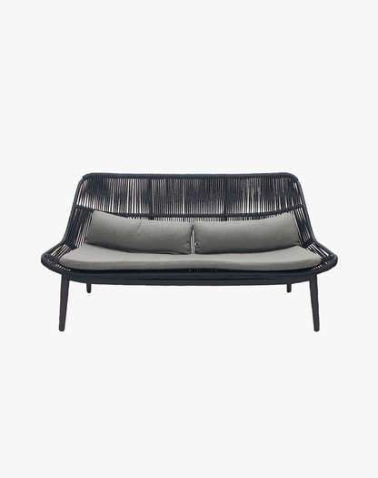 Sillón Como Charcoal 2 Plazas